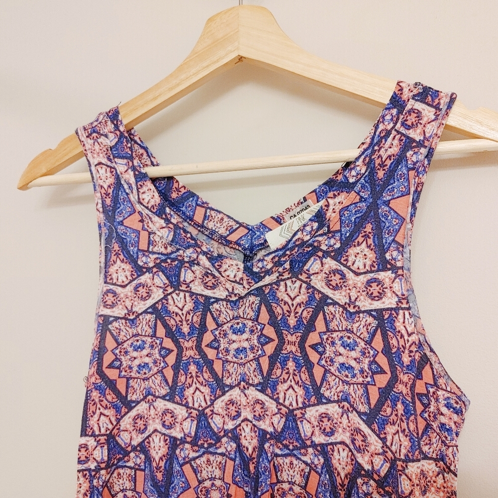Pink Rose Tank Top - Picture 2 of 6